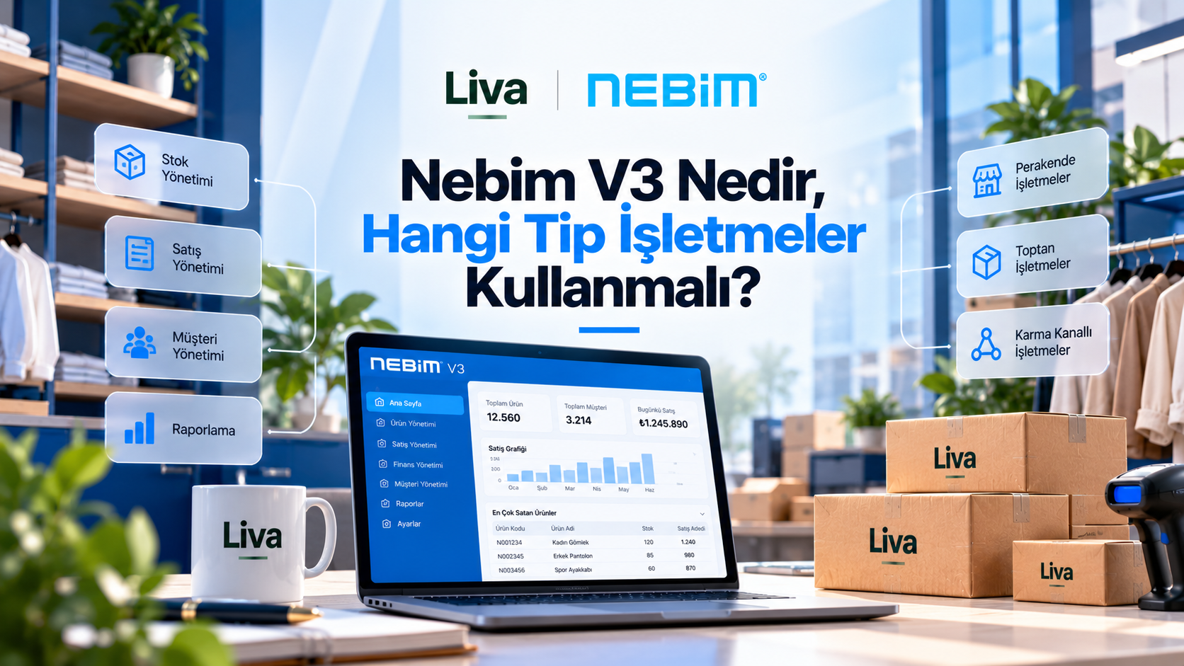 Blog yazısı Nebim V3 Nedir, Hangi Tip İşletmeler Kullanmalı?için resim